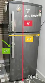 Whirlpool refrigerator 405 litres for sale in margao