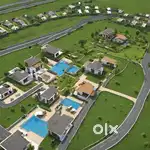 600 sqft pair plot for sale  Kishan Green Ujjain Road at 3200/sqft