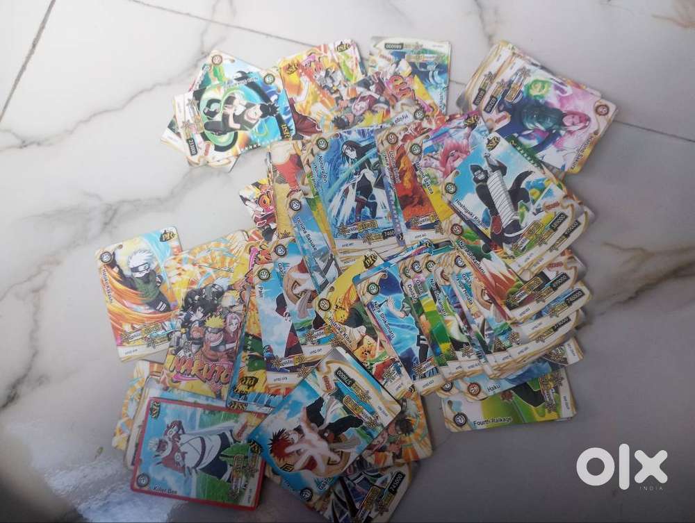 Naruto cards for your kids per pice 5 RS