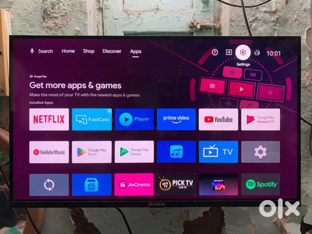 Aiwa 32 inch Android led to full working condition me