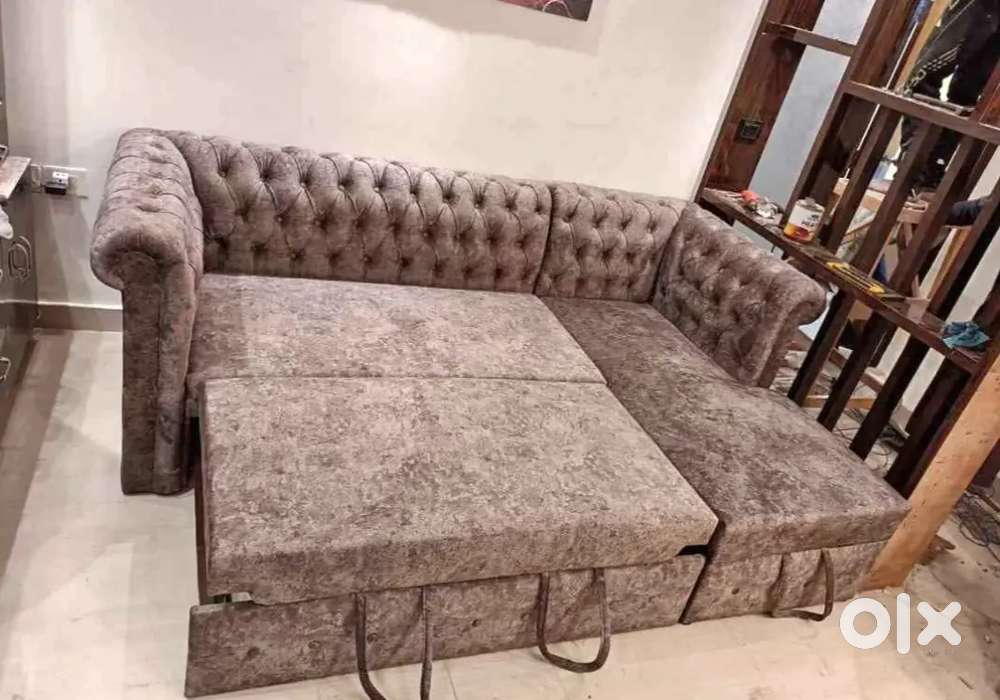 New brand l sofa cum bed