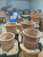 Mini basket, Pidha, Charpai, Show rack, Unique mirror, relaxing chair