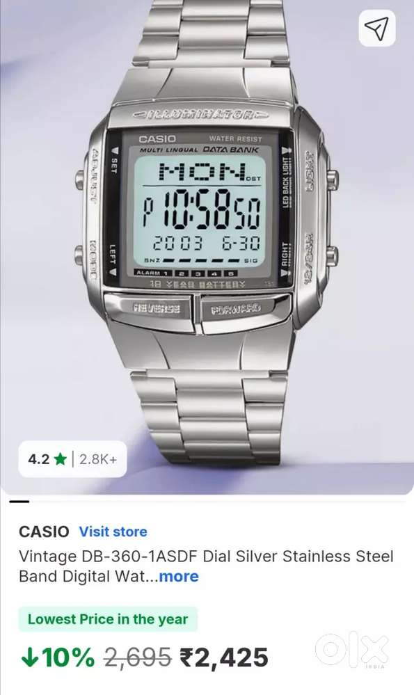 Casio watch