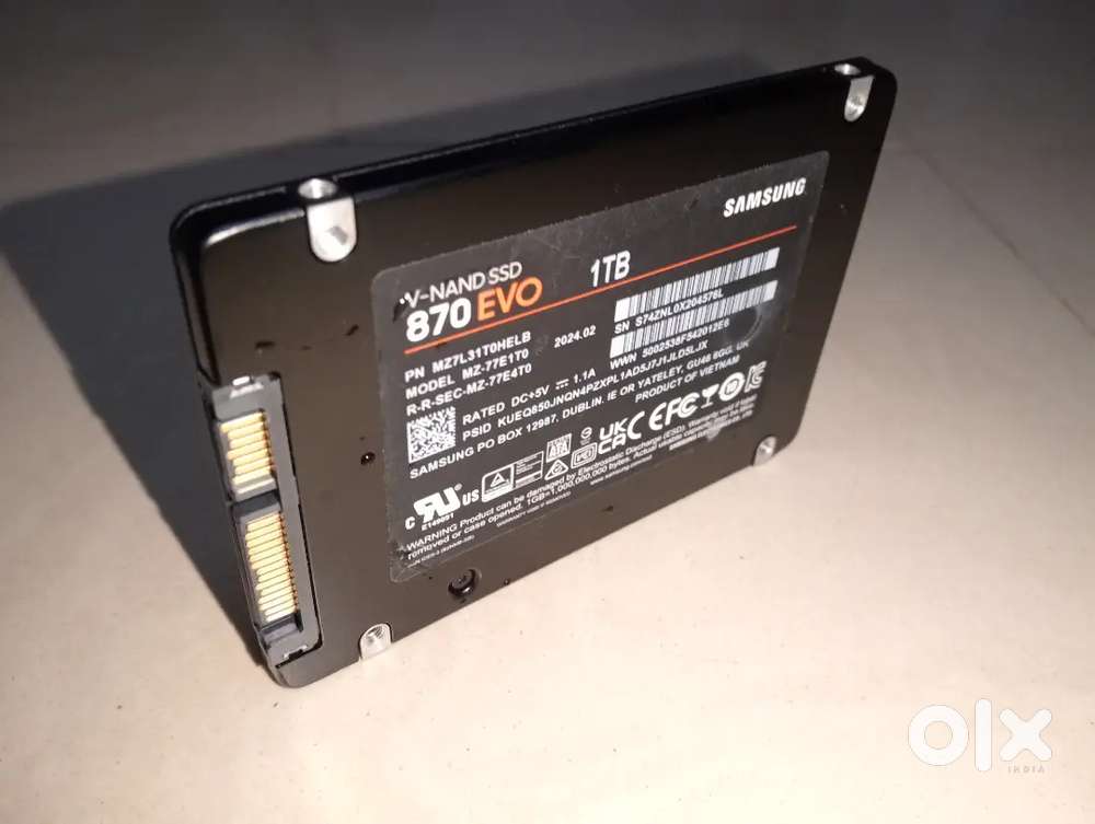 SAMSUNG 1 TB 870 EVO SSD
