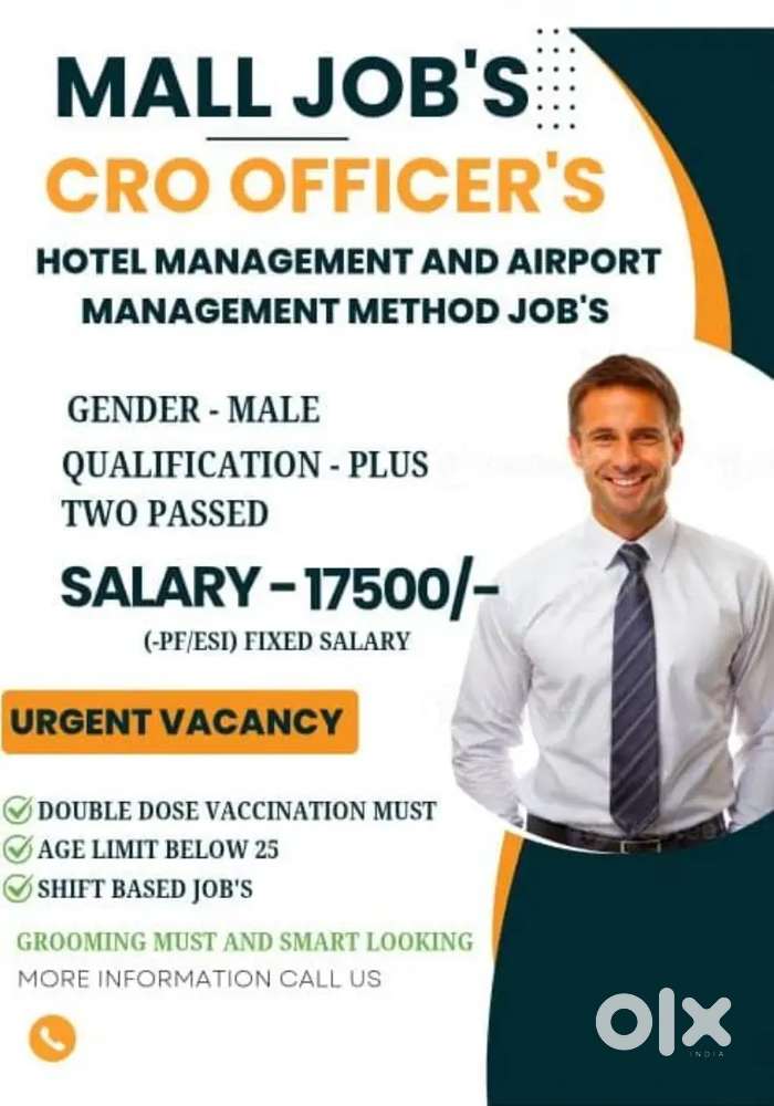 CUSTOMER RELATIONSHIP OFFICER VACANCY