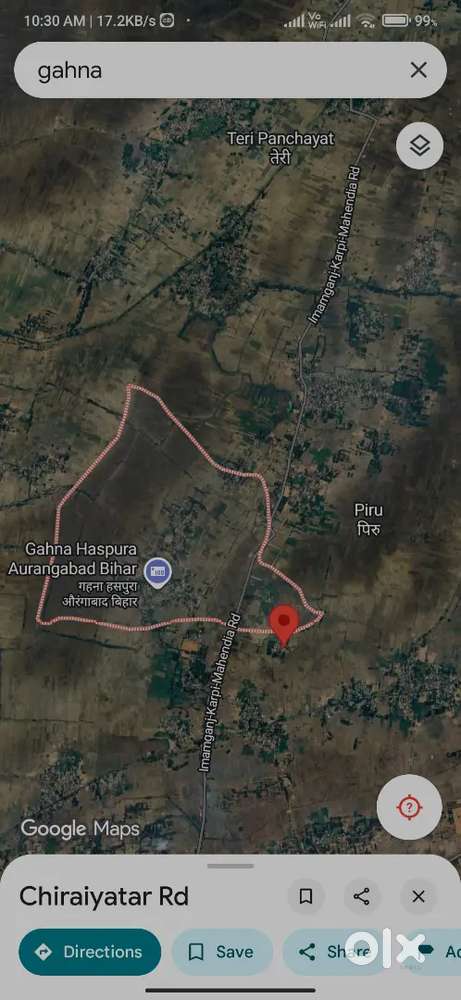 4lakh per katha land sale in gahna