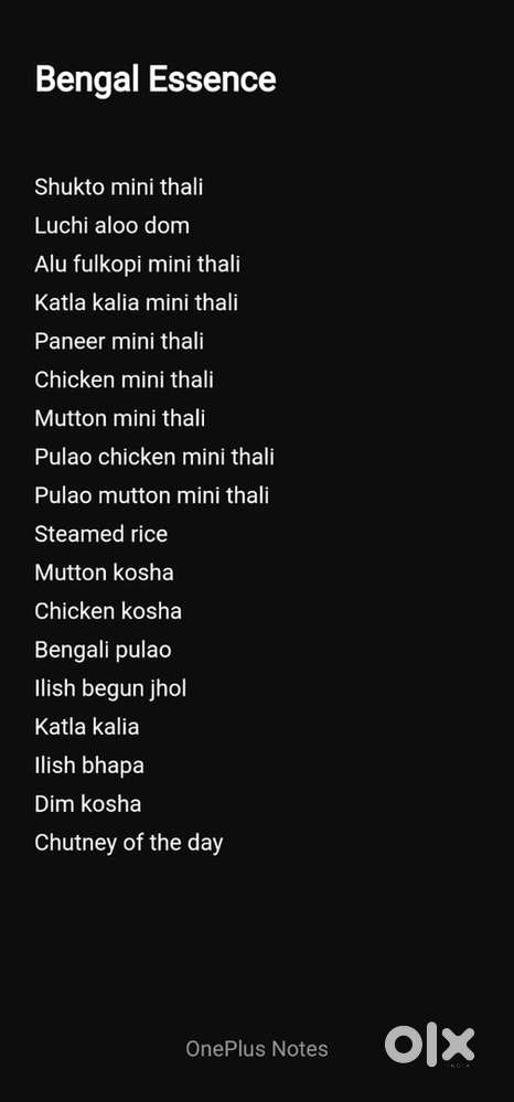 Need chef or cook authentic kolkata style