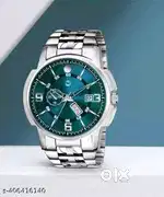 Luxury Analog Men Watch  Classic Look  Stainless Steel