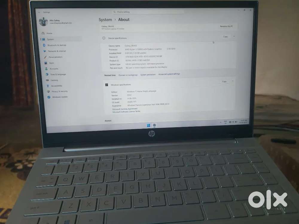 HP Pavilion 14 – Ryzen 5 5500U  8GB RAM  500GB SSD  Radeon Graphics