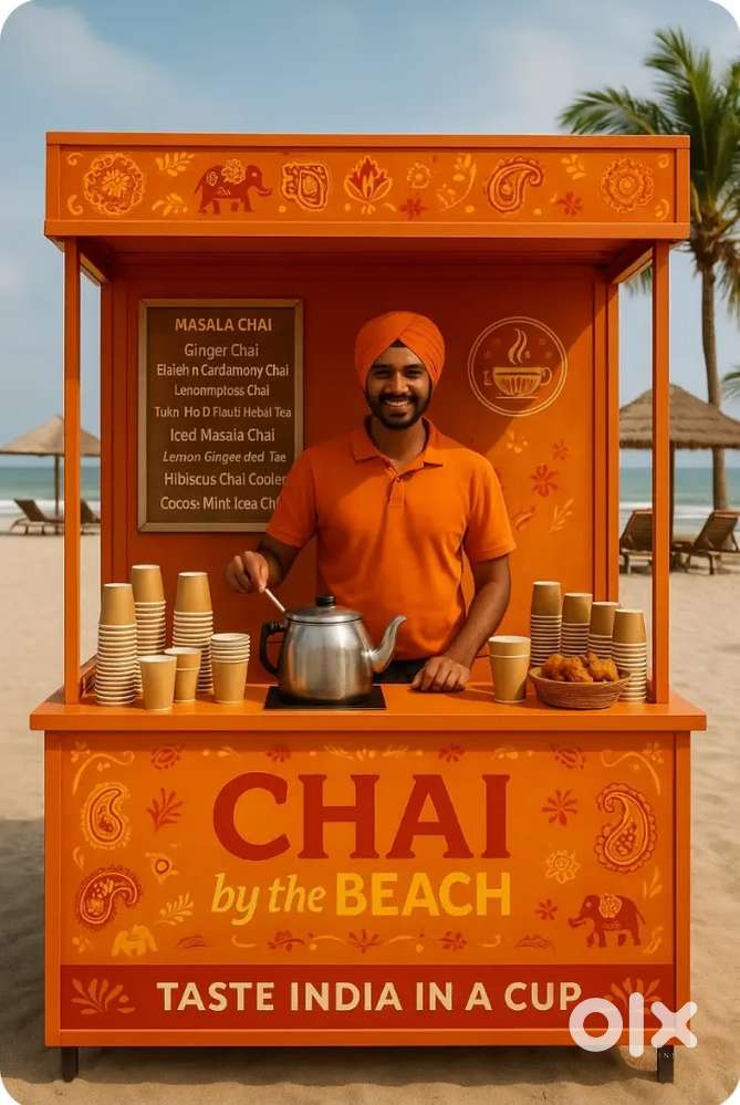 Tea and juice shop experience