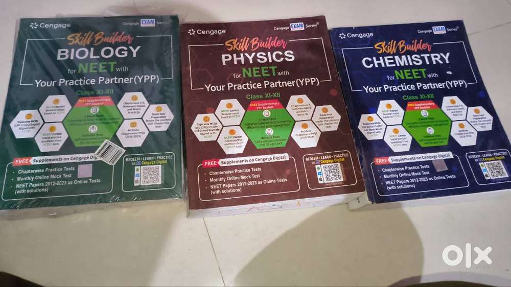 Cengage biology, physics and chemistry combo