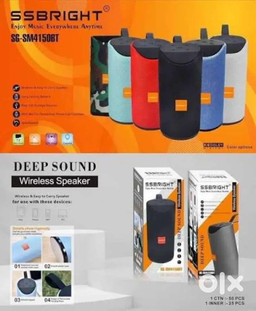 Ss bright Bluetooth speaker awesome sound frequency