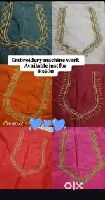 Ari embroidery blouse designs