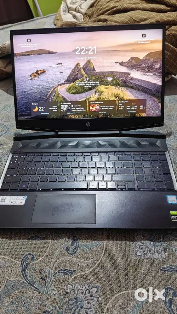 Hp pavilion gaming laptop i5 9th gen 24gb ram 512gb ssd 4gb graphics