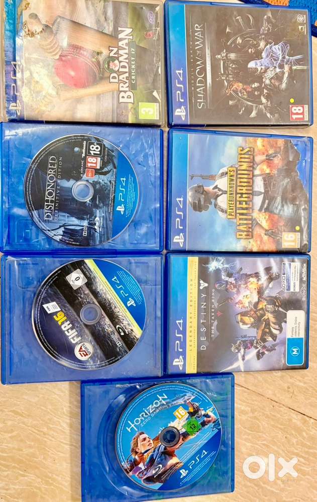 PS4 Games for sale