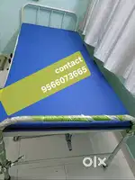 Brand new rarely used patient hydralics cot for sale