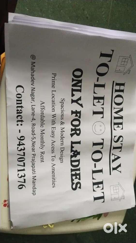 Home STAY for womens and girls