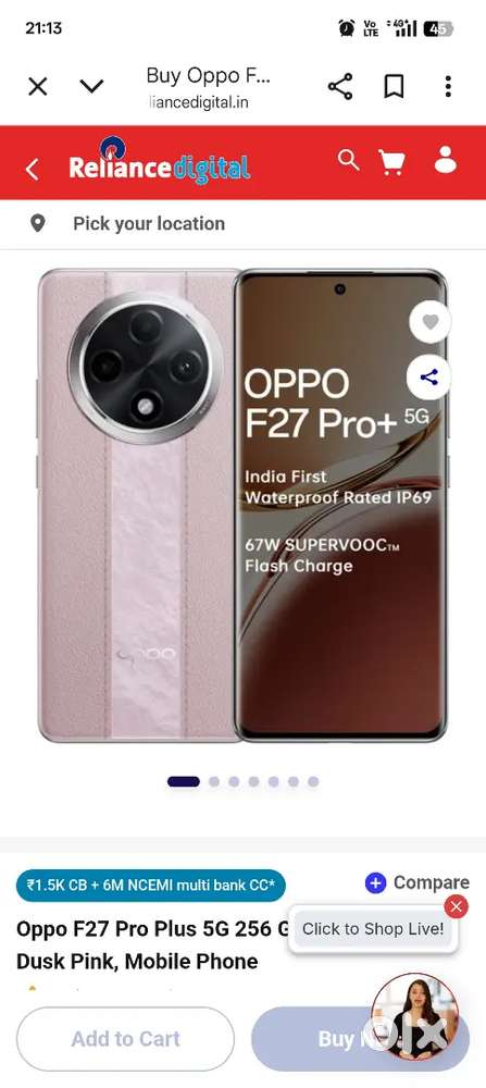Oppo f27pro+5g