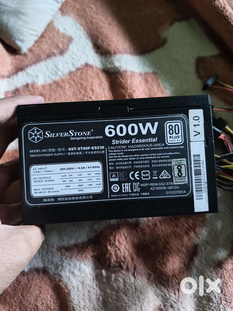 Silverstone 600 watt Power supply