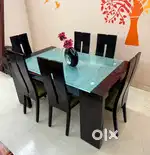 2 seater sofa set ( 3 sets) plus 6 seater dining table
