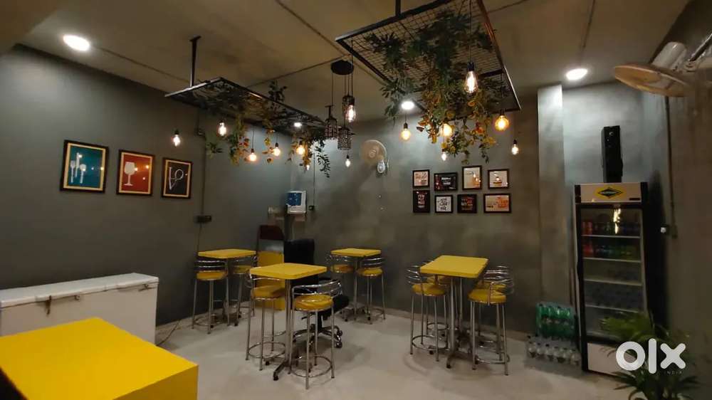 Cafe tables and chairs