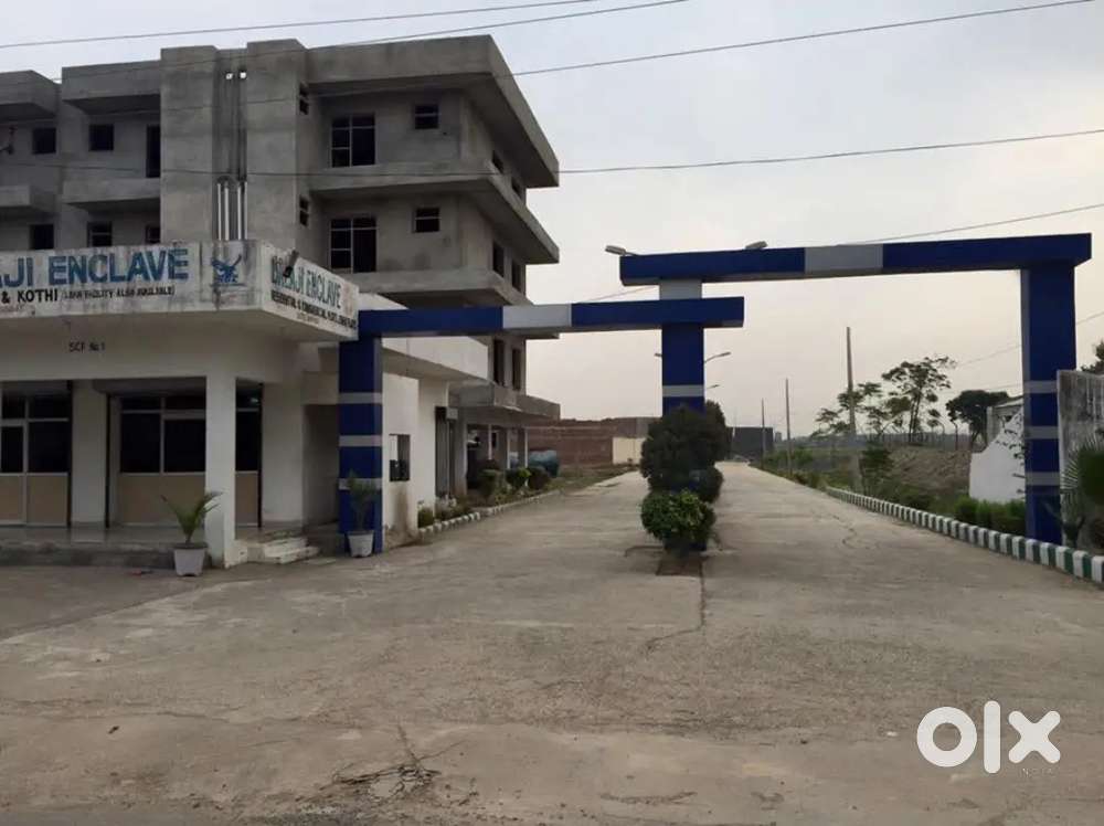 Best  plot in balaji enclave lalru  300 mt from zirakpur delhi highway