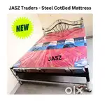 Steel fancy cot bed mattress direct sales free delivery  to your home