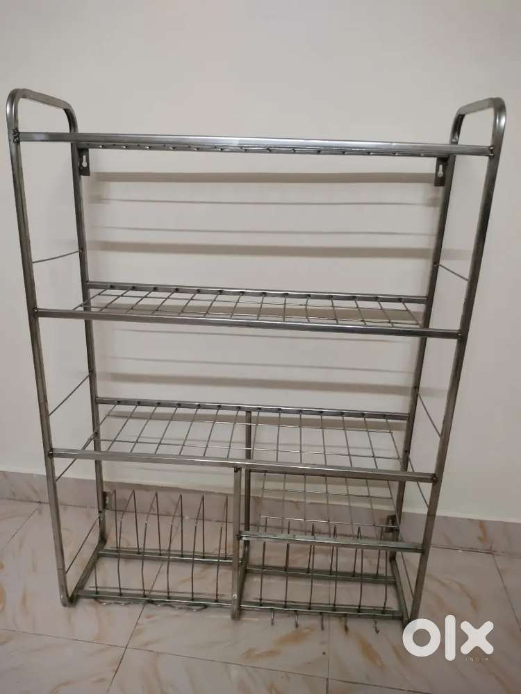 Kitchen bartan steel stand urgent sell