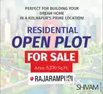 5370 plot for sale at Rajarampuri pure residential society plot.
