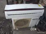 */1 YEAR'S WARRANTY COMPRESSOR) VOLTAS SPLIT AC GOOD CONDITION