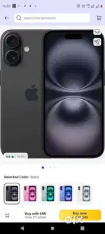 Apple 128 gb black color
