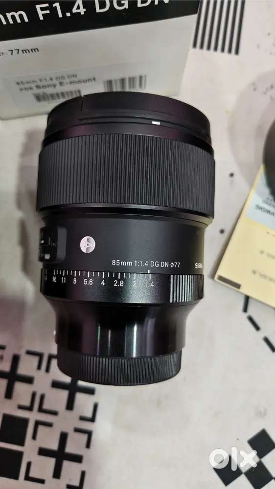 Sigma 85mm F1.4 DGDN Lens in Unused condition