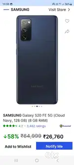 Samsung s20 fe 5g