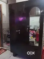 Double door -Almirah +Dressing table