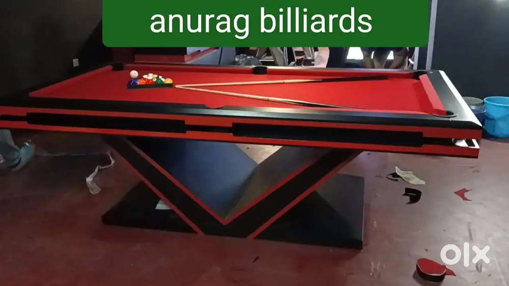 Pool table and snookar table and