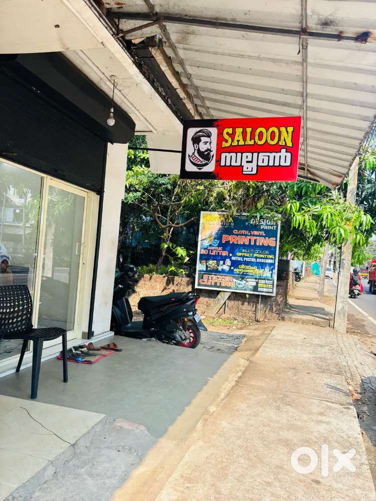 New shop with good conditions new chairs and new all items