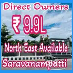 Residential Plots For Sales at Sarvanampatti Athipalayam 9.9L