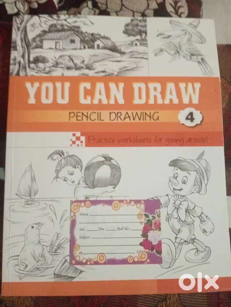 Pencil shading book
