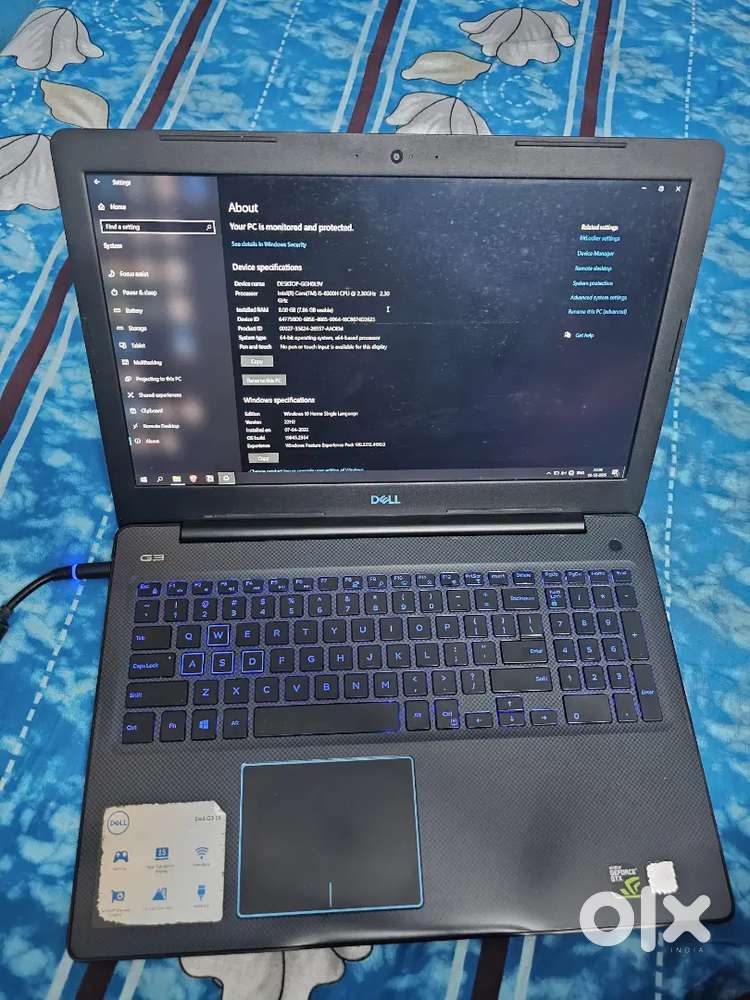 G3 3579 - 8GB RAM, 1TB storage, GTX 1080 ti