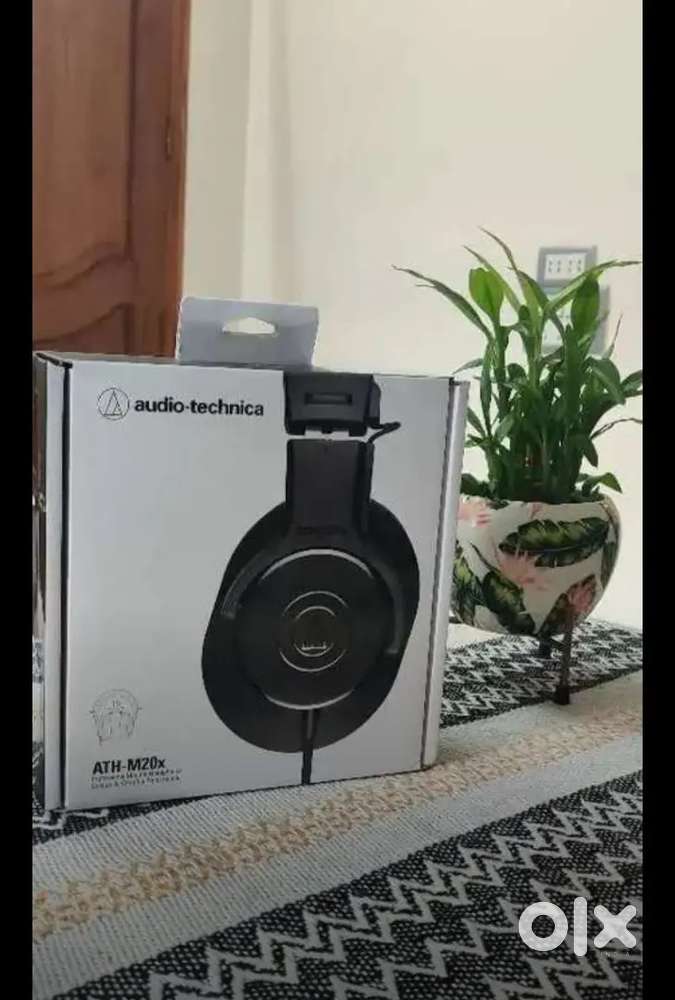 Professional Monitor Headphones with Detachable Microphone