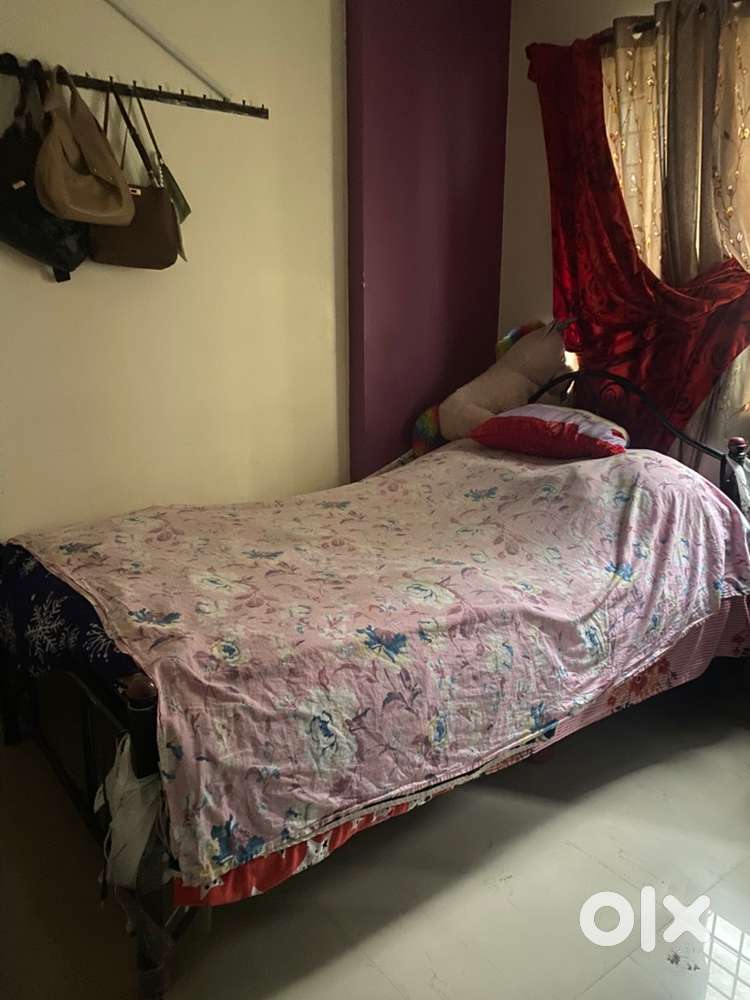 Steel cot , bed , table, dressing table z