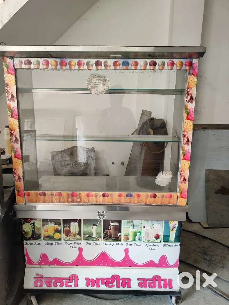 Display counter for ice cream urgent sale