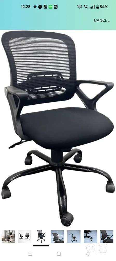 Chair and computer table