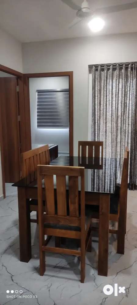 3 bedroom attached Furnished flat in Muvatupuzha town Mly rent 23 k