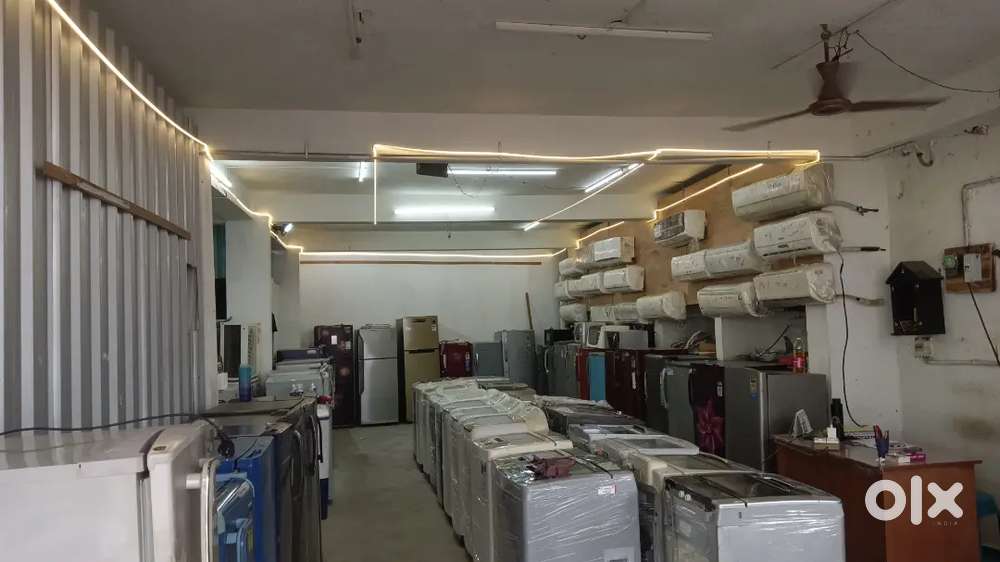 Second hand fridge showroom