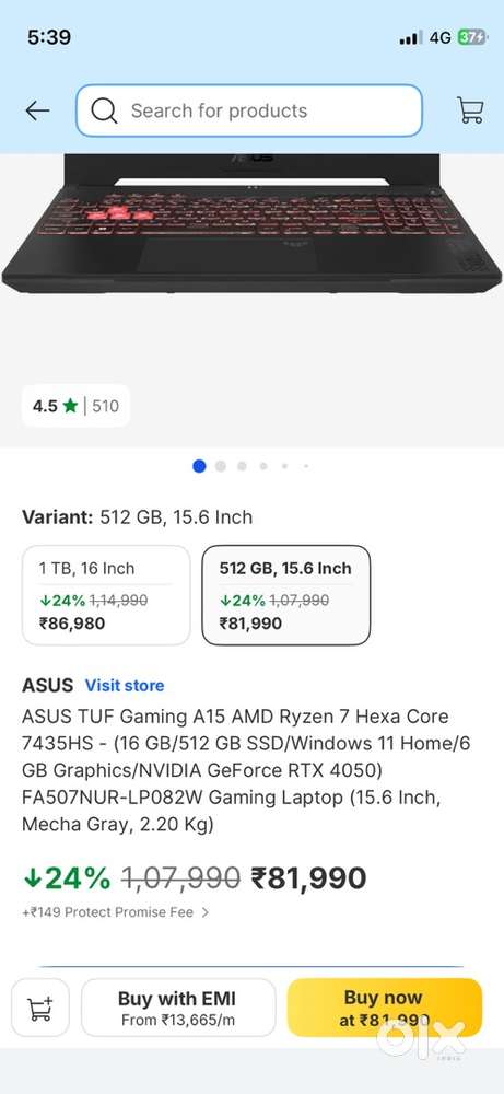 Asus laptop