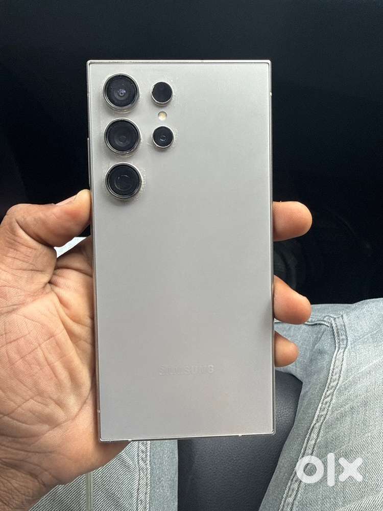 S24 ULTRA 256 Gb silver with box bill and Charger