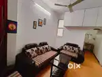 १BHK furnishe flat sale main city Rajabazar  Sansthan ganpati mandir
