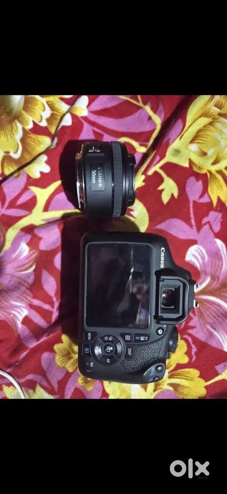 Canon 1500d + 50mm lens