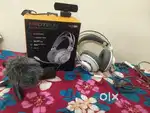 Cosmic Byte Gaming Headphones - Kreo Owl WebCam - Boya Mic For Gamers